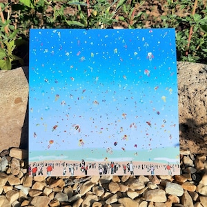 Fundraiser Prints - Kinder aus Gaza - Fundraiser Drucke - Fliegen Papier - Kunst für Gaza - Art Prints - Free Palestine