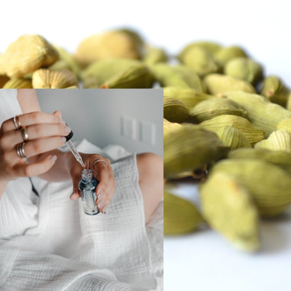 Cardamom Essential Oil- Uplifting and Energizing Warm,Spicy-Sweet and highly Aromatic intriguing oil