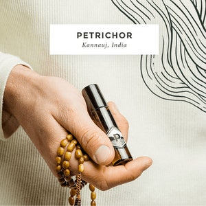 Authentic Petrichor Oil - Soaked Earth Scent - Mitti Attar - Geosmin Infused Fragrance for Perfume, Candles & Aromatherapy