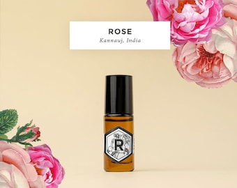 Rose Attar: Aceite esencial natural de Kannauj, India