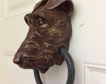 Irish Terrier Doorknocker