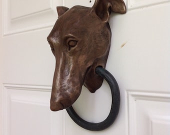 Greyhound Doorknocker