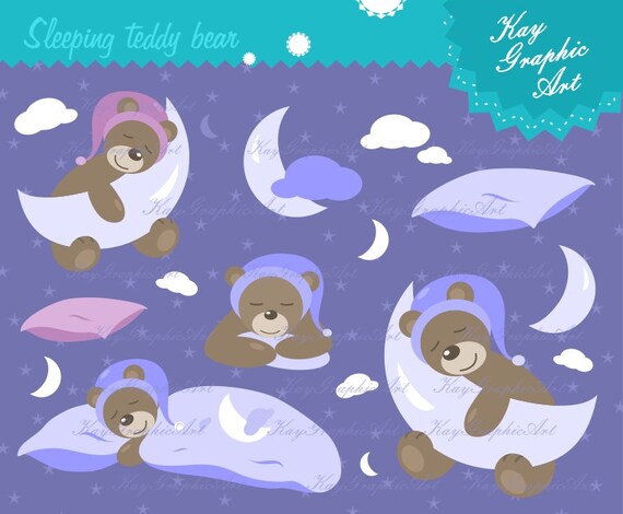 sleeping teddy