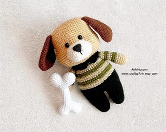 Dog Amigurumi Crochet Pattern: Buddy the Puppy (PDF Pattern)