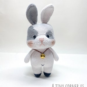 CROCHET PATTERN  - Sandi - the bunny, animal crochet pattern, rabbit amigurumi, rabbit crochet pattern, bunny crochet pattern