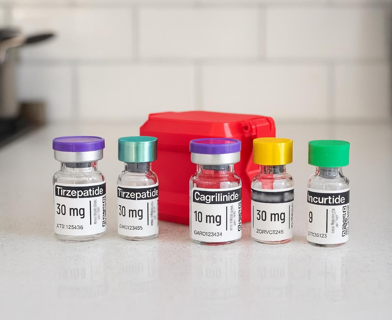 tirzepatide 30 mg vial Tirzepatide 30mg Peptide Label