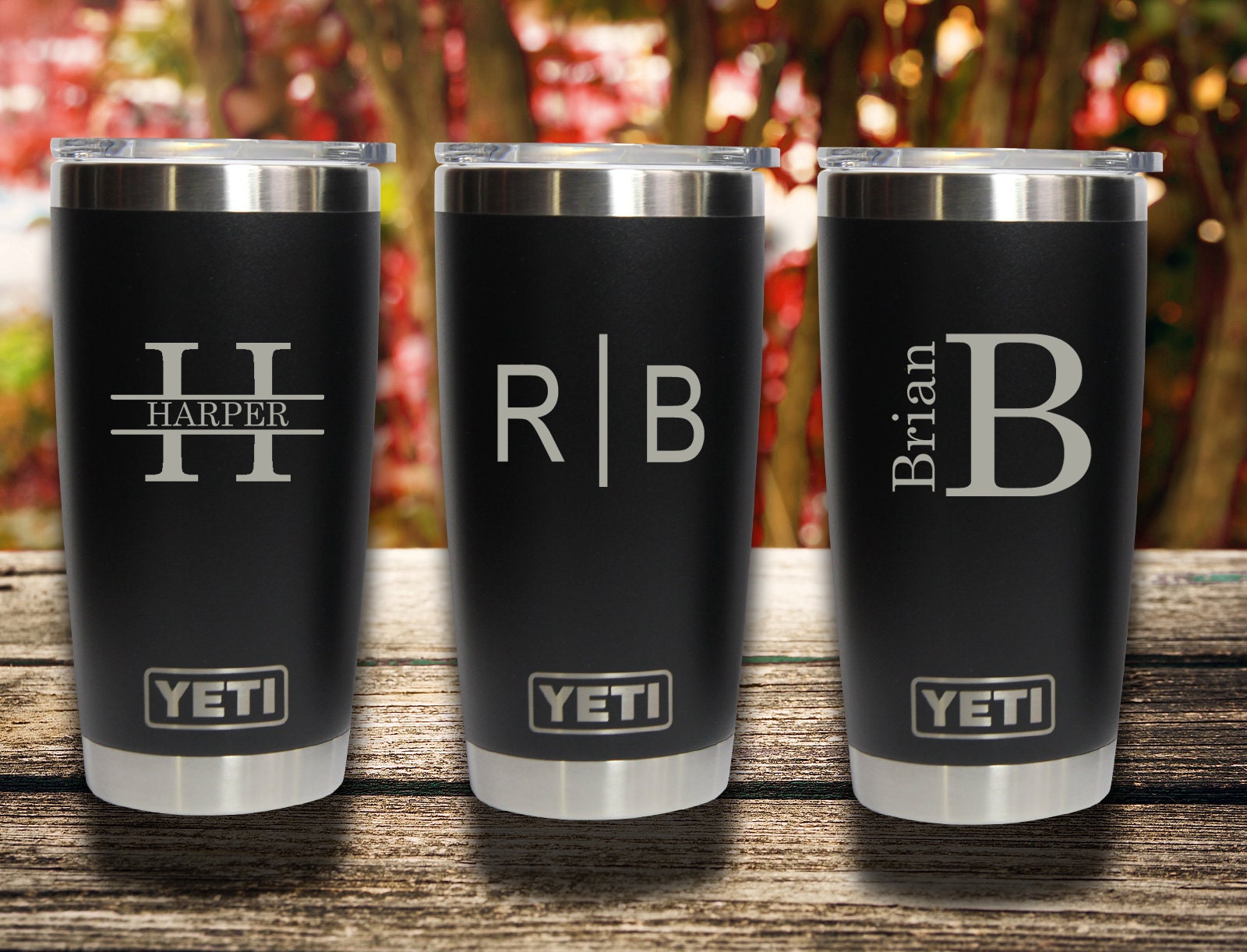 Personalized YETI Tumbler Engraved Yeti 20oz Tumbler Etsy