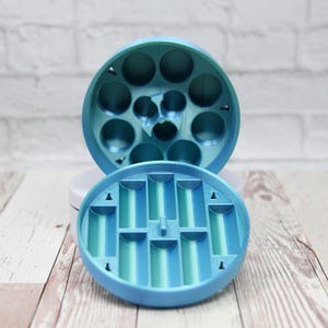 HydraPeak Combo Peptide Storage insert | Holds 5ml, 10ml or 3ml Vials | Fits  Hydrapeak Thermos 25oz or 32oz | Peptide Stackable Storage