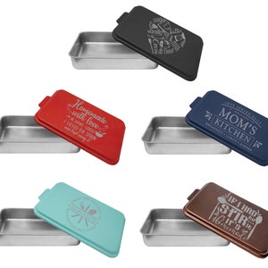 Personalized Baking Pan With Lid | Engraved Cake Pan | Enchilada Pan - Etsy