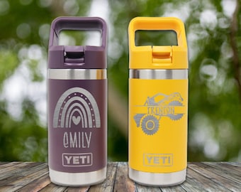 Yeti Jr Rambler | Kid Sippy Cup | Child insulated tumbler | Personalized Kid Tumbler Yeti Jr | Personalized Child Gift | Toddler Tumbler