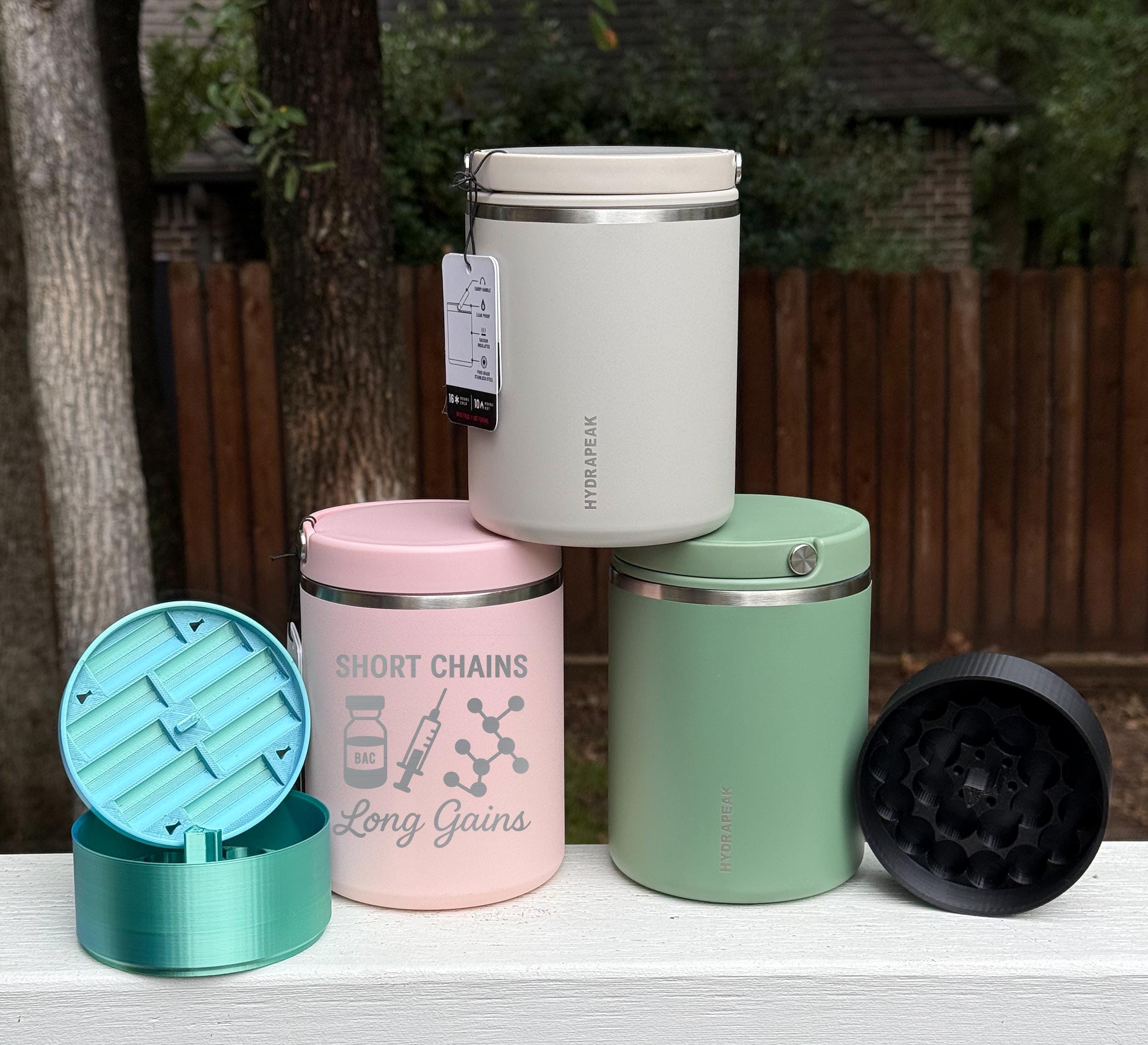 Hydrapeak Foodie Peptide Storage Thermos | Personalized Peptide