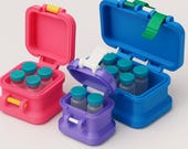 bac water for glp 1 Peptide Vial Storage, 3ml or 30ml Vial Storage, BAC Water 30ml Case, GLP1  3ml Vial Case, Portable Peptide Holder, Pepti-pod