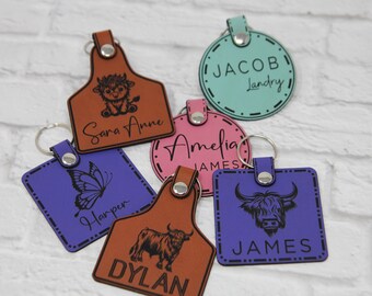 Baby Diaper Bag Name Tag | School Backpack name Tag | Custom Name Keychain | Personalized Luggage Name Tag |Bookbag Tag