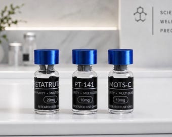 pt141 reviews forum Peptide Vial Labels, Matte Black Waterproof Stickers (3ml & 5ml, Pack of 10)