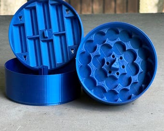 Peptide 54 vial storage insert, fits Hydrapeak Foodie for GLP-1 Tirzepatide 3ml vials, maximize peptide organization, Peptide Storage Case