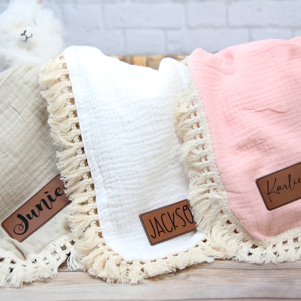 Fringe Baby Blanket Etsy