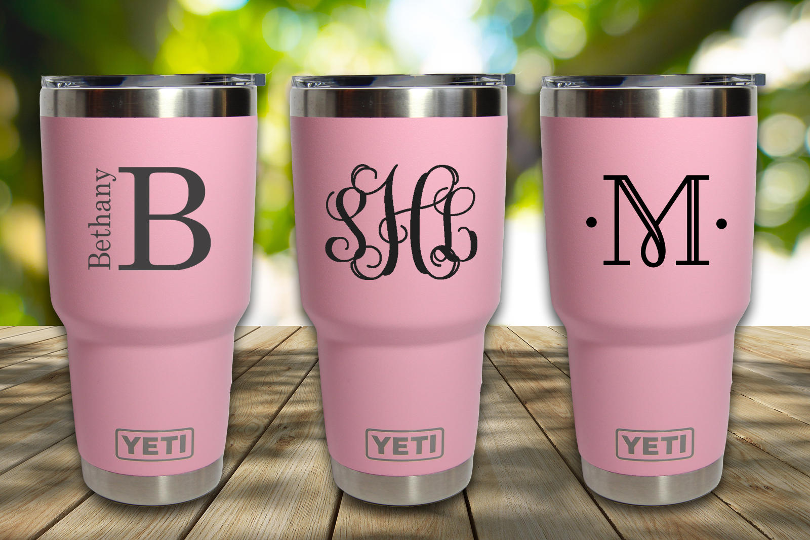 Pink YETI Tumbler Engraved Limited Edition Color Etsy