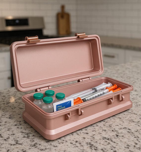 how to store glp 1 vial Peptide Travel Storage, 3ml Vial Storage, Insulin Syringe Storage, Travel  Case for Peptides, Peptide Vial Case, GLP1, Peptides-porter