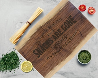 Cutting Board Personalized | Charcuterie Tray | Snacks | Cheese | Custom Charcuterie | Serving Board | Housewarming | Gift for Her | Funny