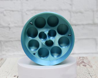 HydraPeak Combo Peptide Storage insert | Holds 5ml, 10ml or 3ml Vials | Fits  Hydrapeak Thermos 25oz or 32oz | Peptide Stackable Storage