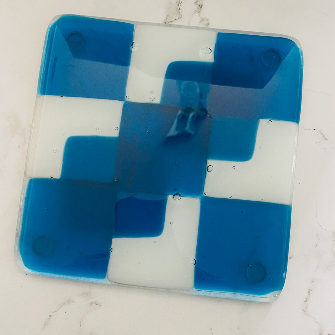 Fused Glass Trivets, Glass Fused Hot Plates, Glass Cookware, Glass Hot