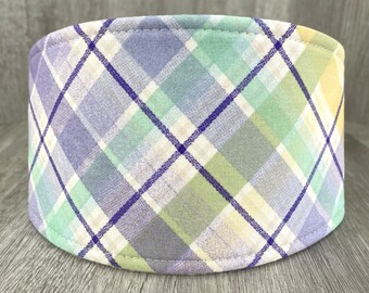 SHIPS TOMORROW - Male Dog Belly band - dog diaper - Washable and Reusable - Male dog wrap - Spring Plaid
