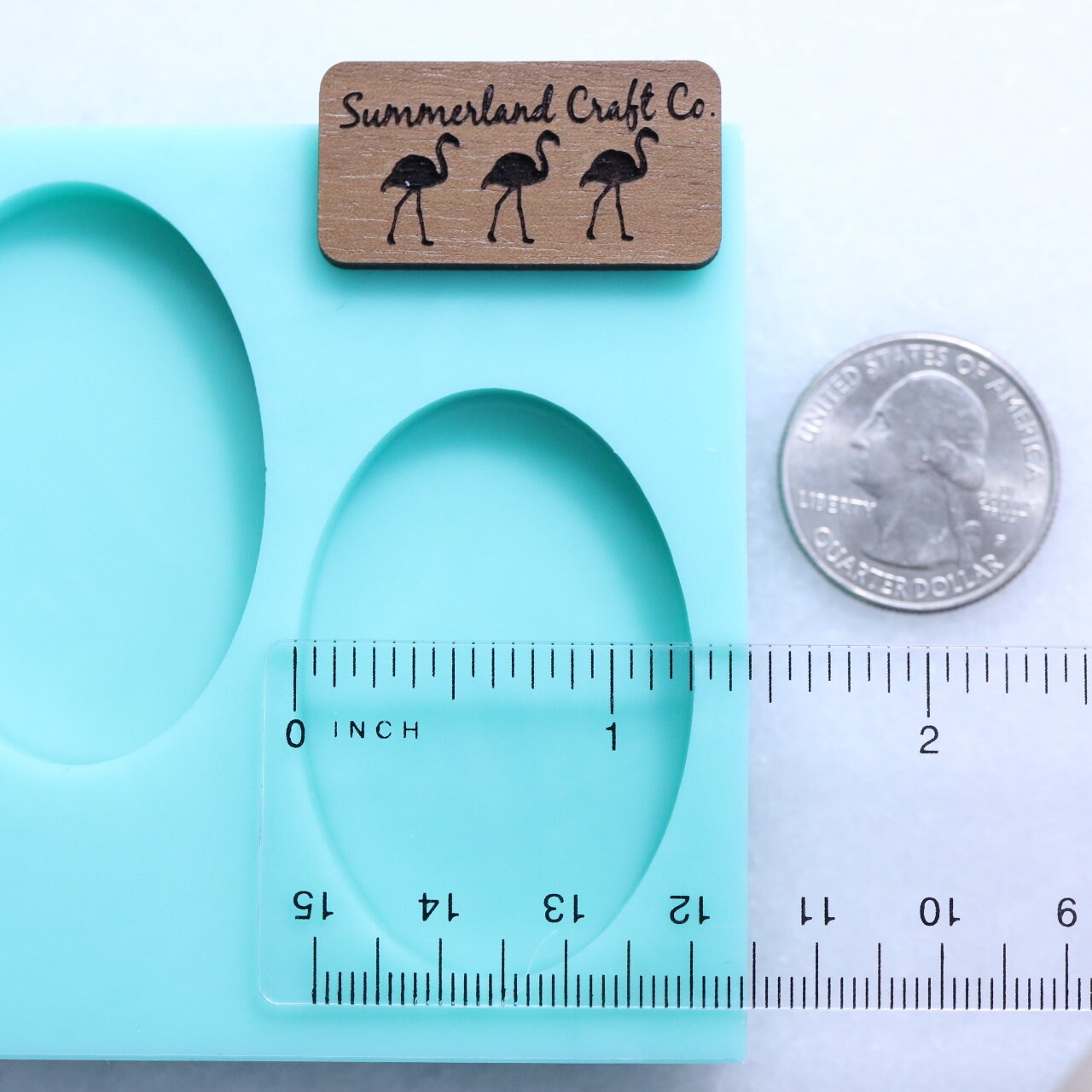 春先取りの Shiny 1 7/8” Tall X 1 1/4” Wide X 1/4” Deep UNDRILLED Oval その他