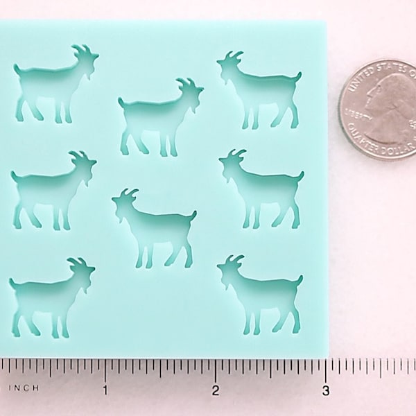 Goat Silicone Mold Etsy