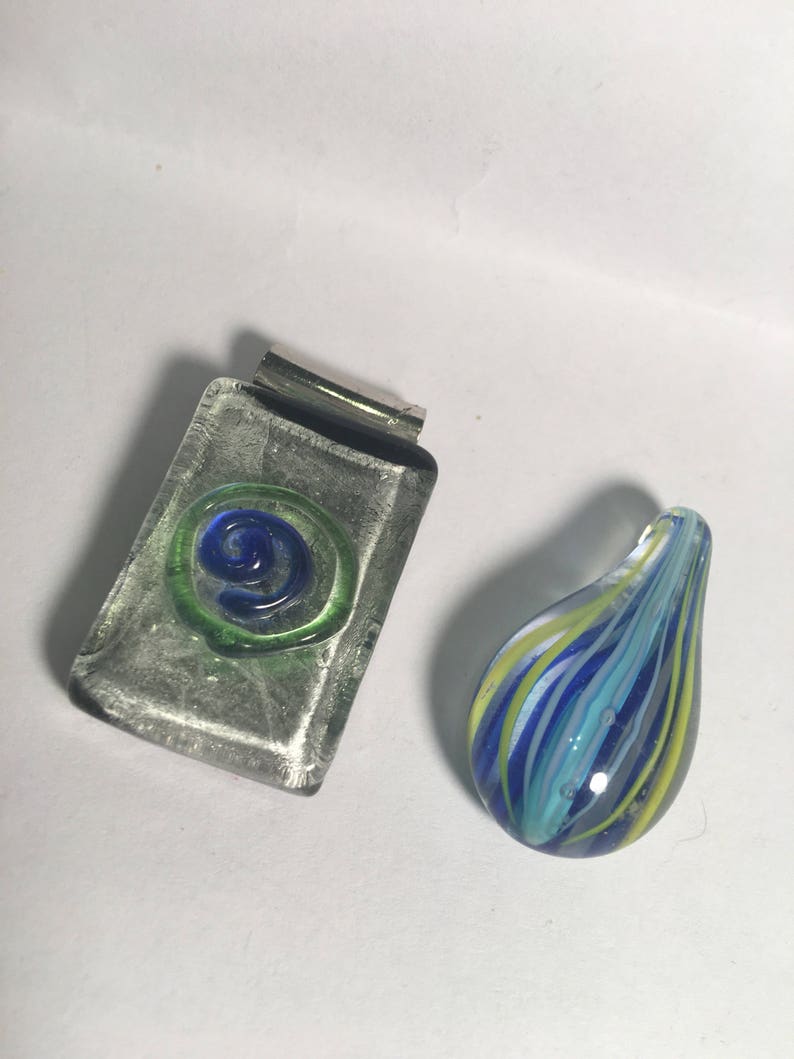 Glass pendant glass pendant jewelry supply craft supply Etsy