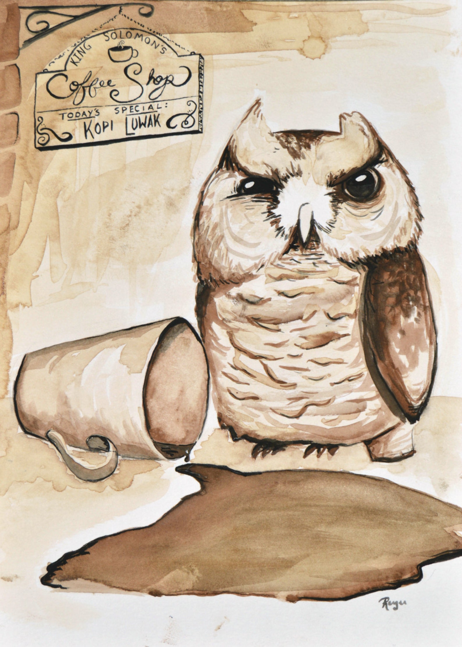 Мультяшки с кофе. Филин кофе. Совенок с кофе. Сонная сова. Сова с кофе.