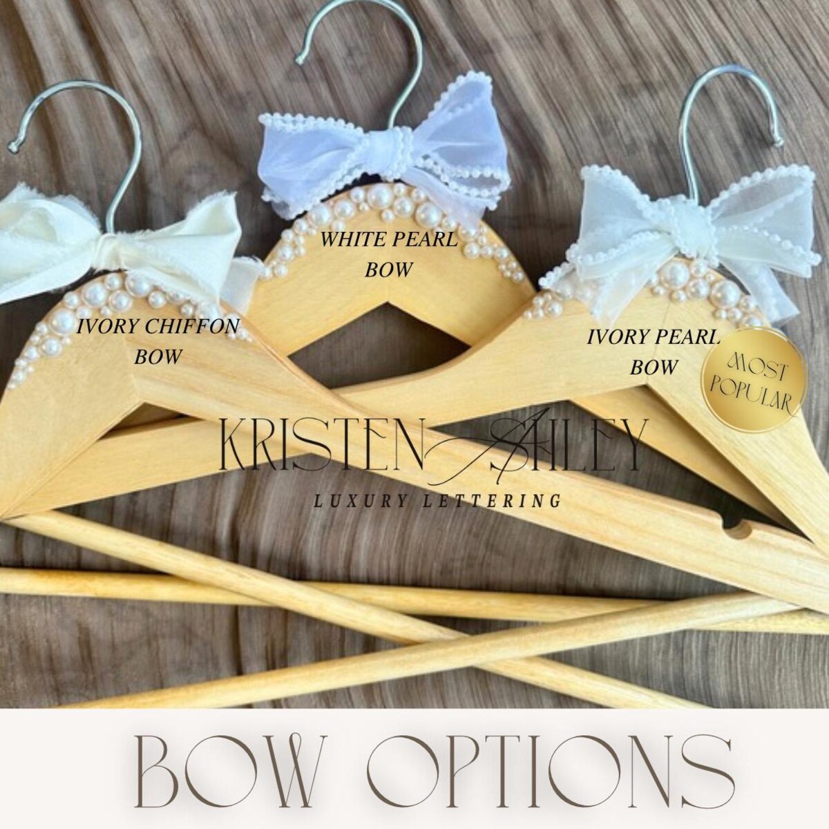Personalized Bride Hanger With Pearls Custom Wedding Dress Hanger Wood Bridal Hanger Bride Name Wooden Hanger Wedding Gift From Bridesmaid - Etsy