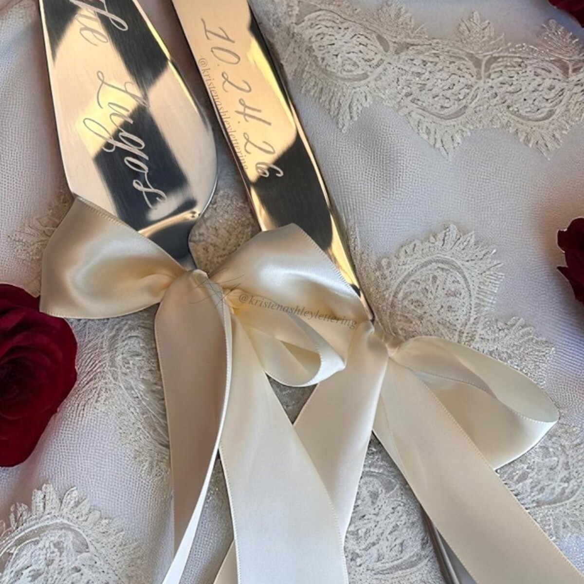 Hand Engraved Custom Wedding Cake Cutting Set Wedding Cake Knife Custom Gold Cake Server Personalized Bridal Shower Gift for Bride Unique - Etsy