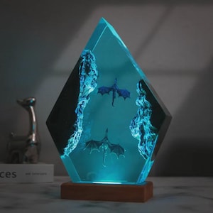 Dragon Resin Lamp