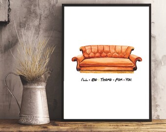 Friends Couch Etsy