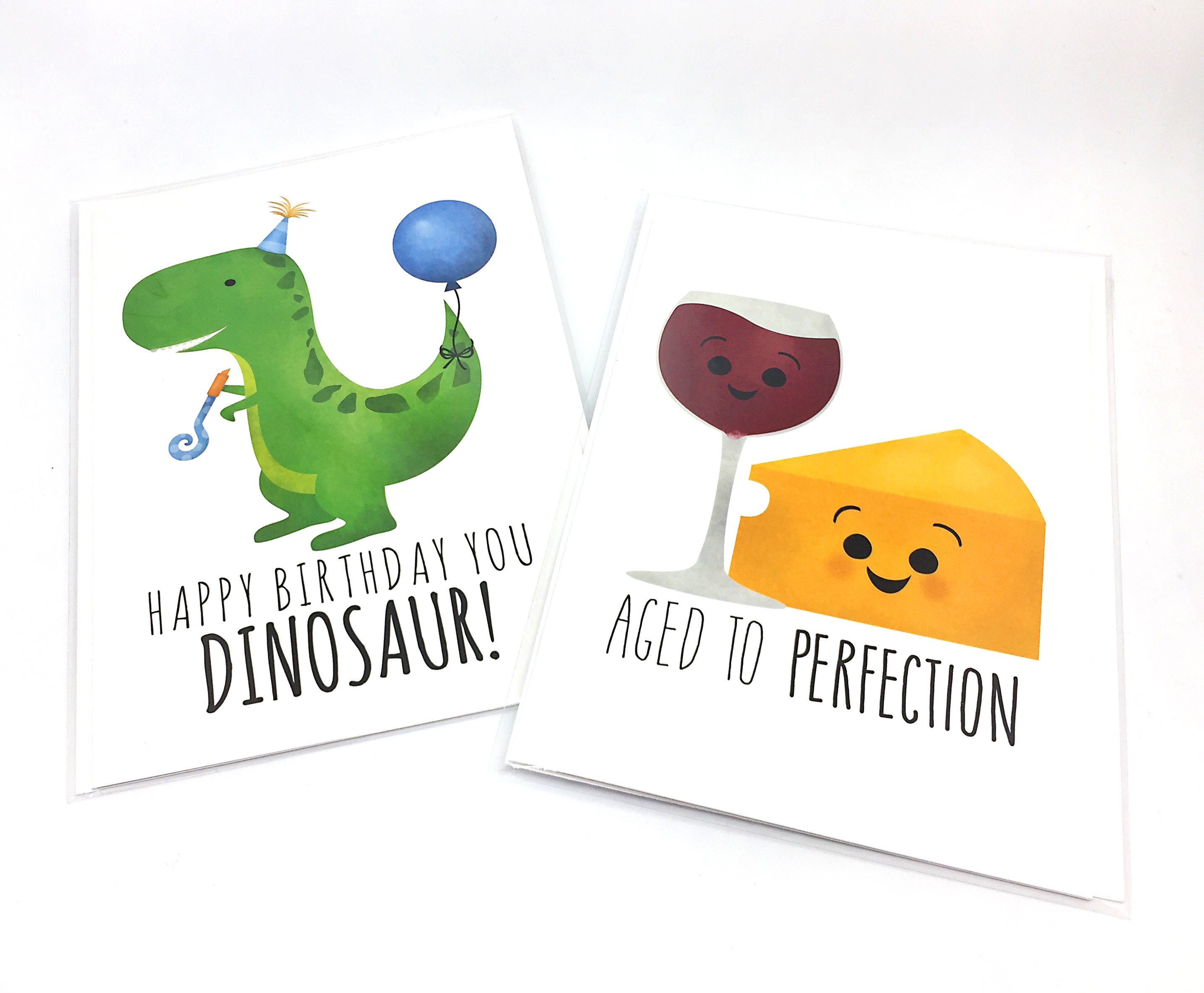 Funny Printable Folding Birthday Cards
