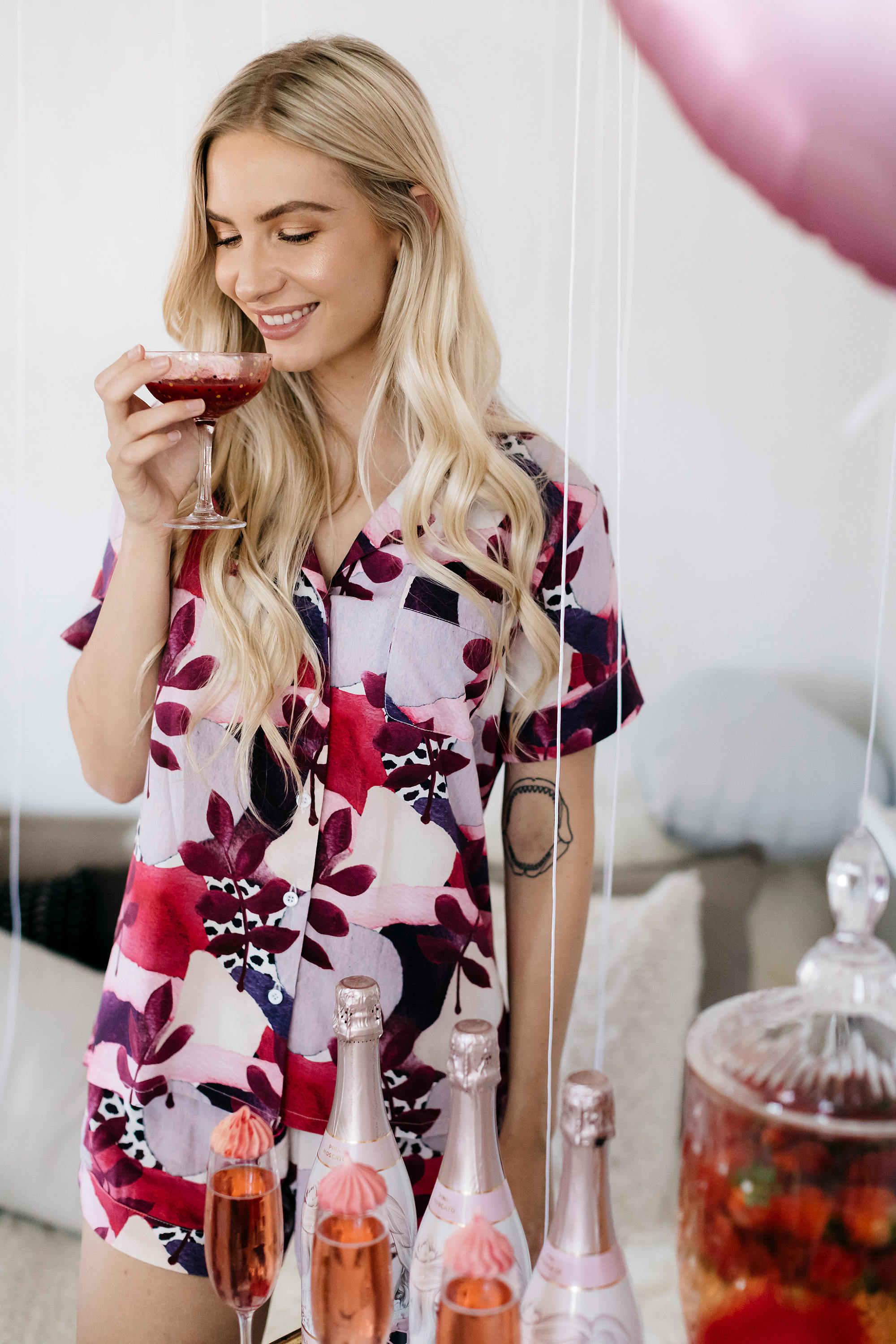 Bridesmaid PJ Set Bridal Party Pajamas Maid of Honor Bride Etsy