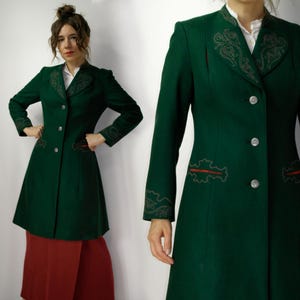 Vintage 80's Trachten Julius Lang Original Alpen Loden Wool
