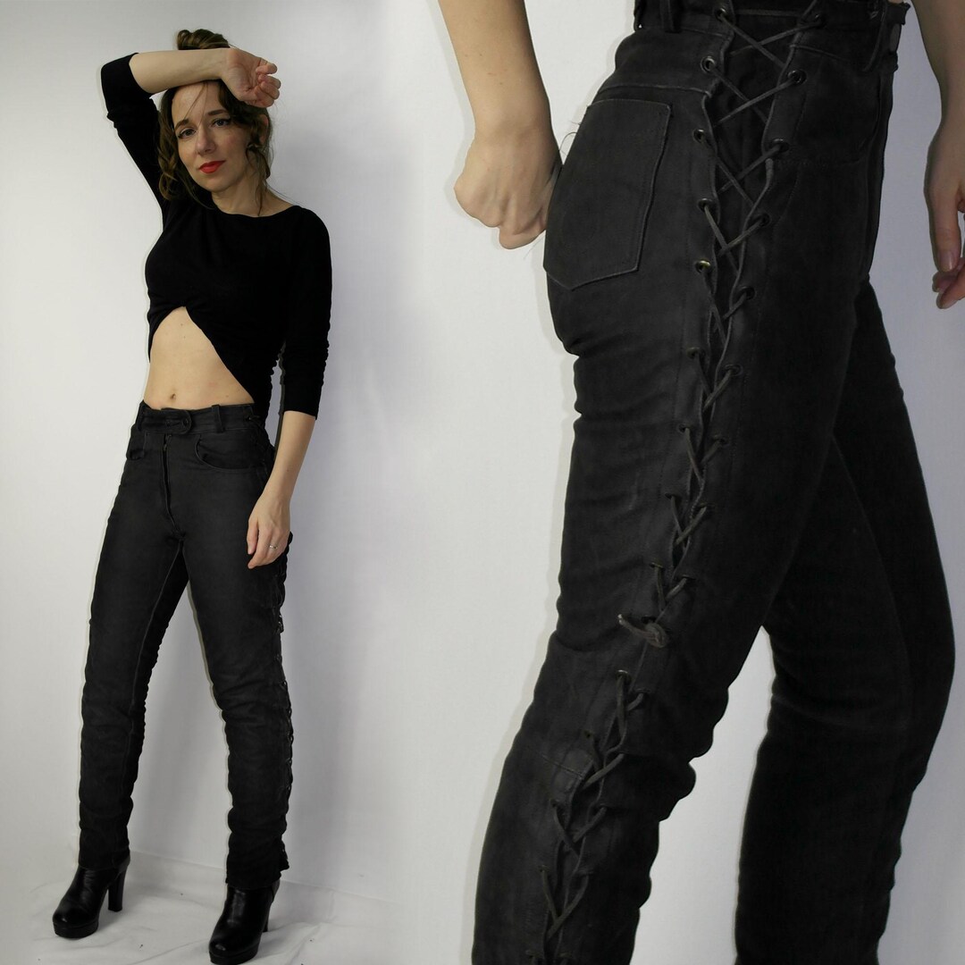 Vintage Leather Pants main image 1