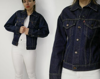 LEVIS Big E Late 60s Rare 526 Buttons Stamp Levis Denim Big E Type III 70505 0217 Trucker Jacket Levi Strauss  made in USA