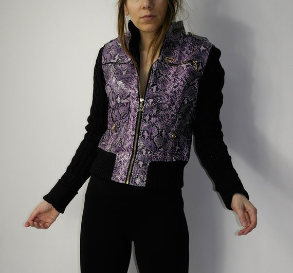 Coogi Y2K snake print jacket / 00s COOGI Women's … - image 2