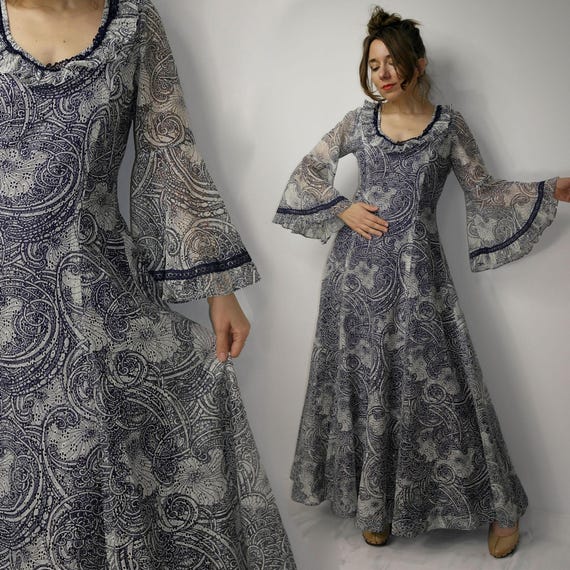 chinese dress ladies English Ivy Maxi Dress: Elegant Silk Maxi Dress for Women main image 1