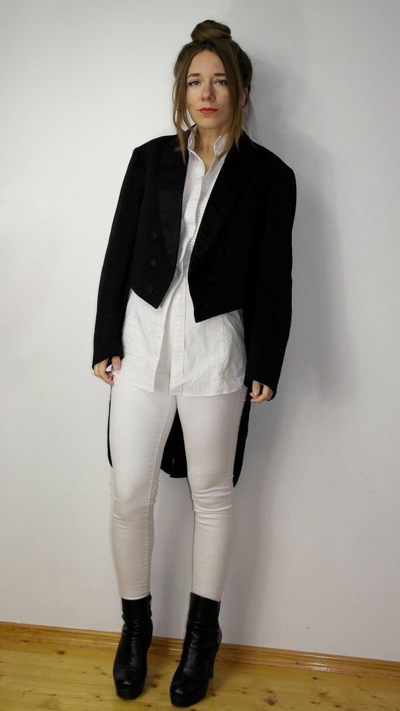Mens tuxedo jacket with clearance tails