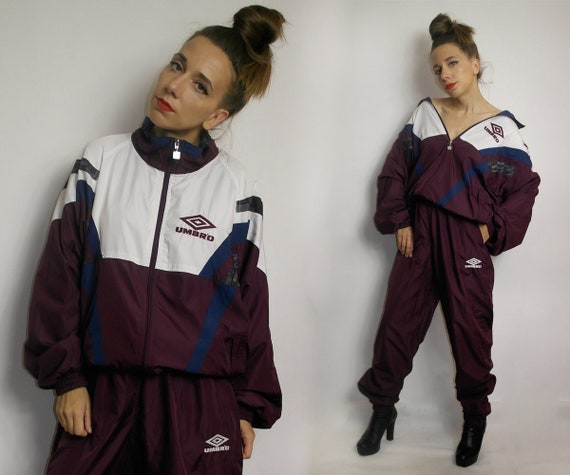 Vintage windbreaker jacket pants / Windbreaker Tra