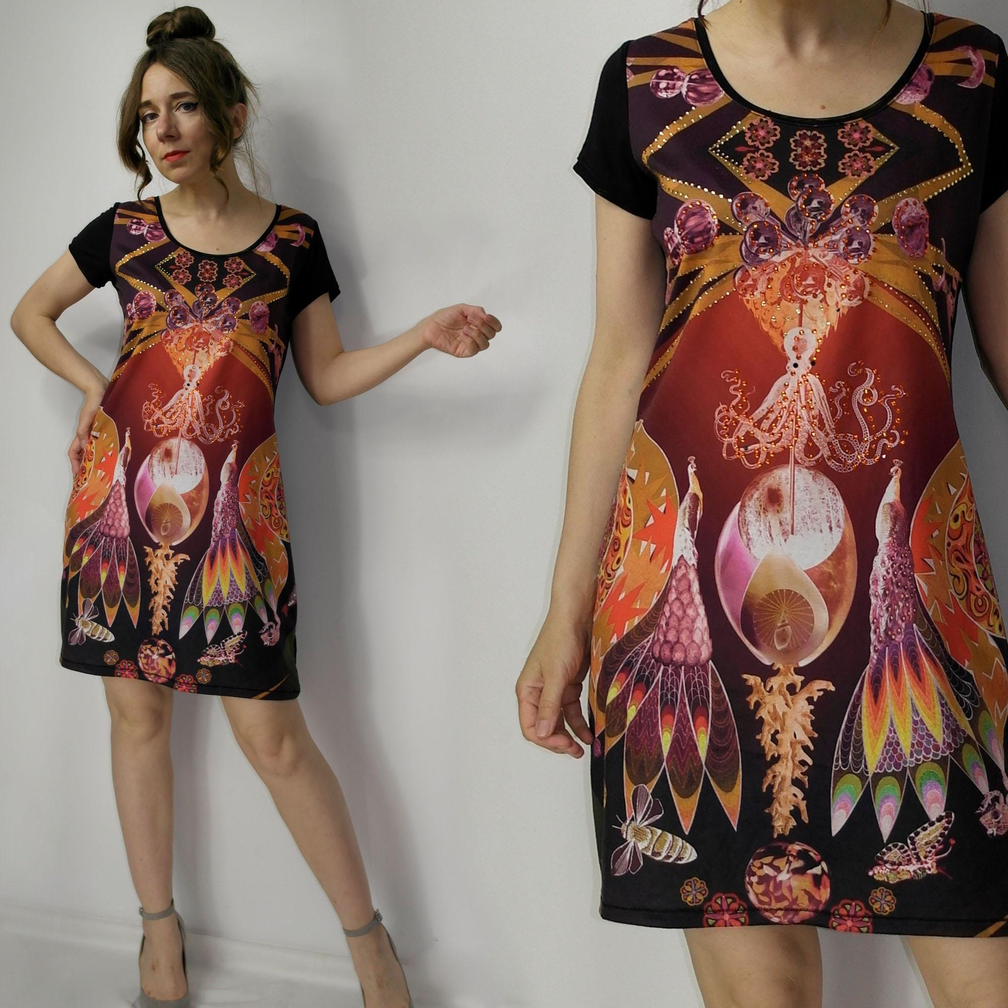 Custo Barcelona Dress - Etsy
