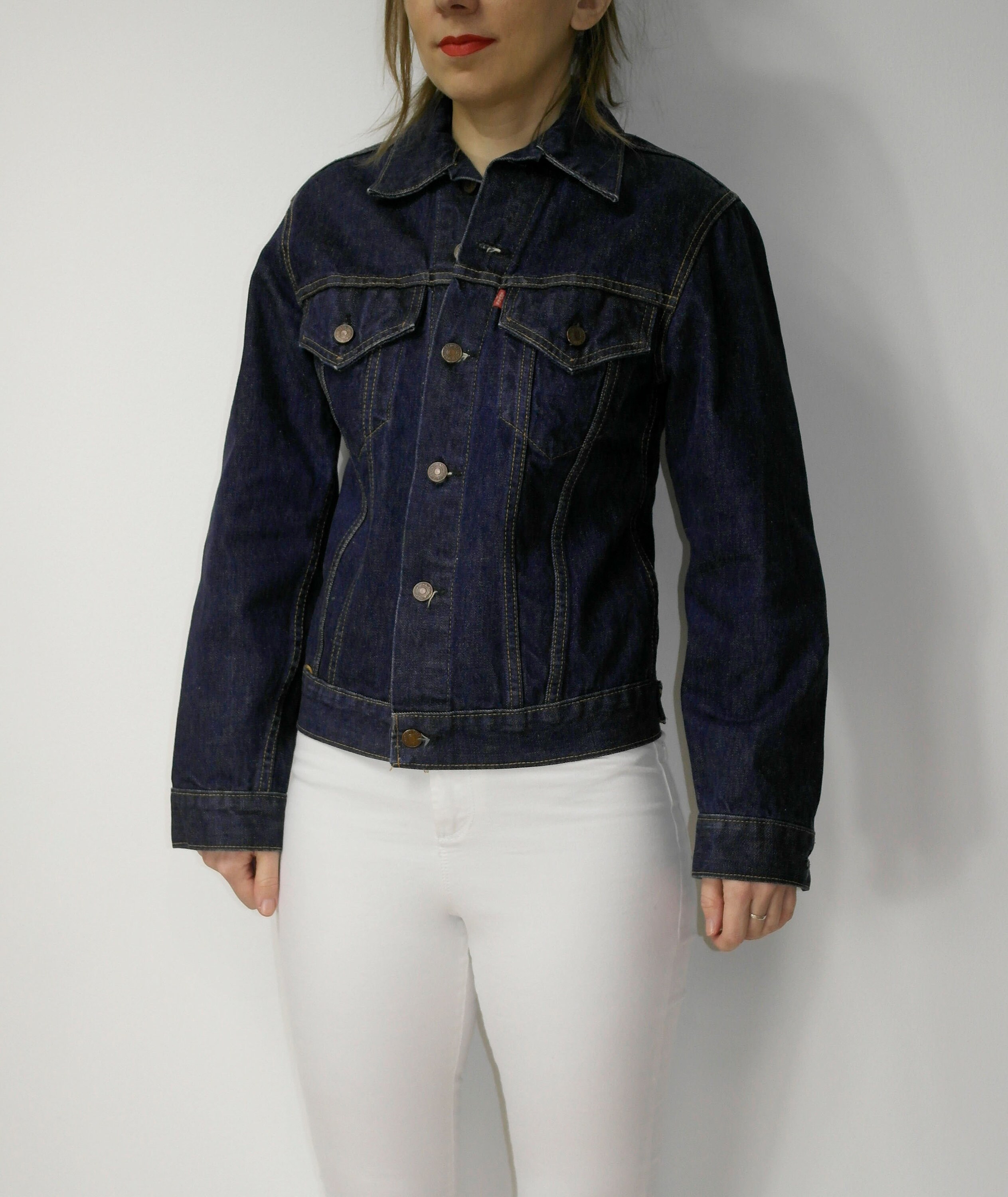 LEVIS Big E Late 60s Rare 526 Buttons Stamp Levis Denim Big