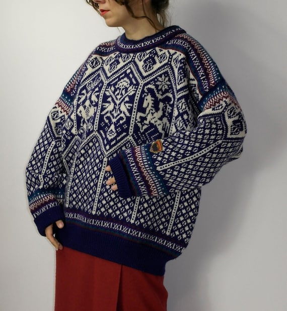 Norwegian Vintage Dale of Norway 1994 Lillehammer Olympics Wool