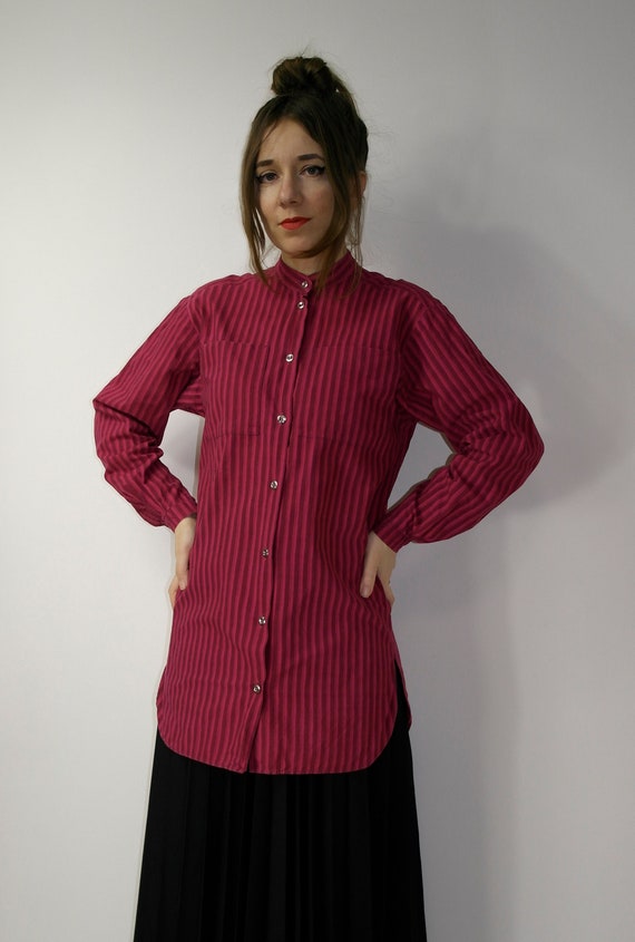 Vintage Marimekko button down shirt / Marimekko J… - image 4