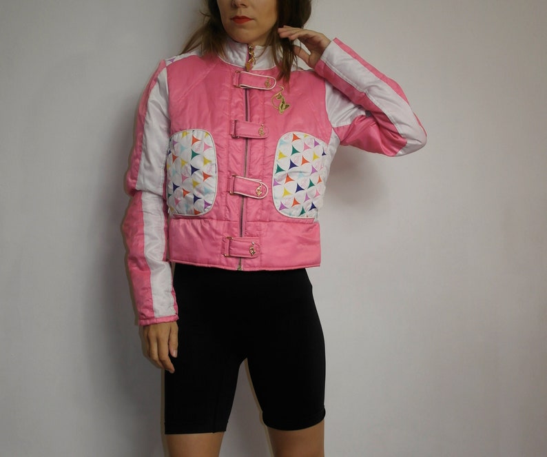 90s baby Phat jacket Pink Color Block Baby Phat jacket Light weight jacket size M