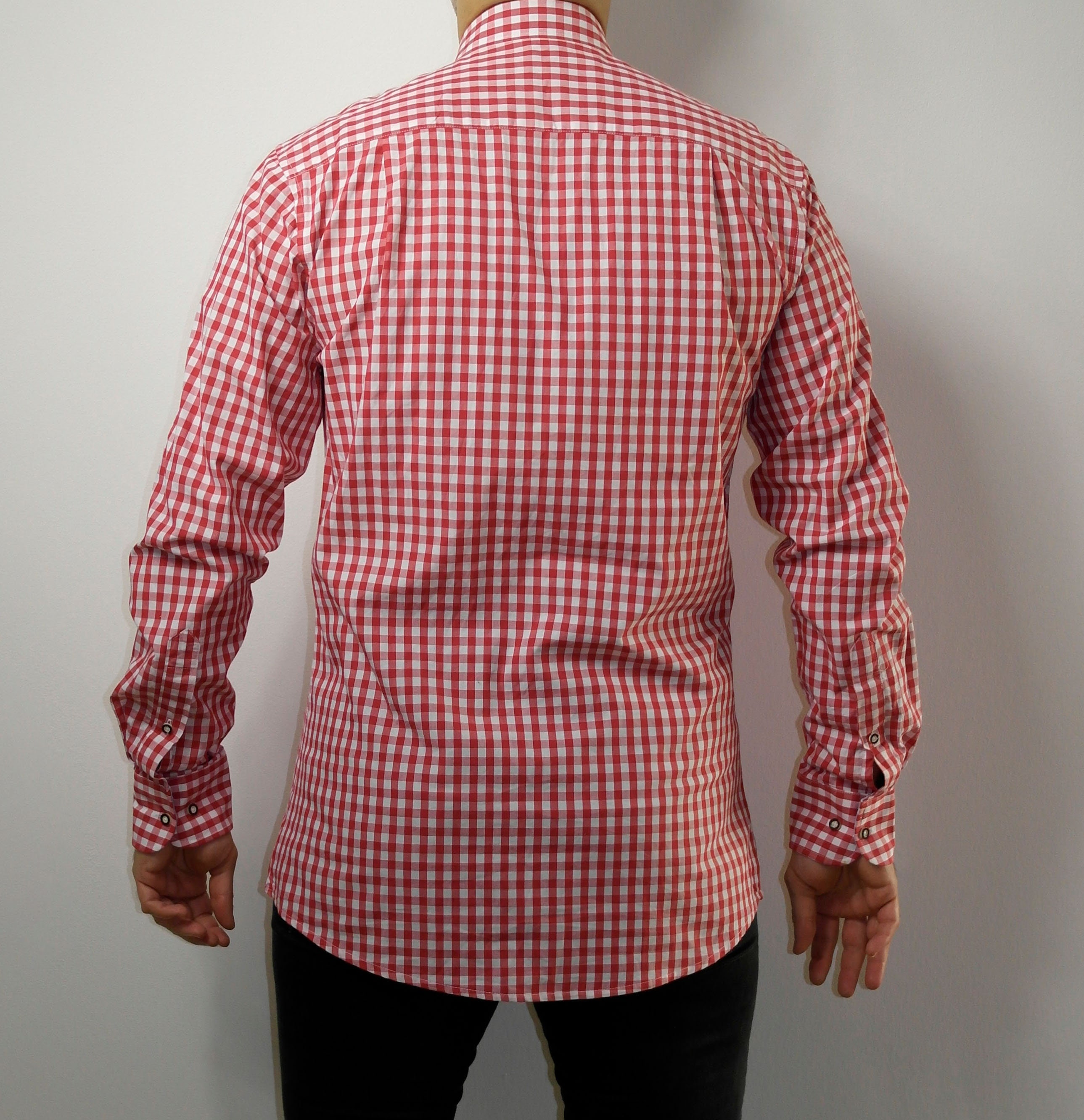 Camicia Da Uomo In Flanella A Quadri Scozzesi A Maniche Lunghe Con - Foto 12