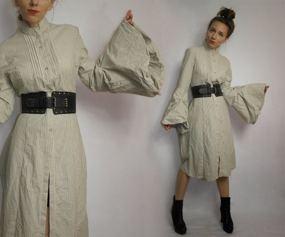 90s All saints shirt / Long Button down AllSaints